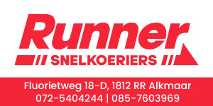 Runner Koeriersdienst Alkmaar_LogoBanner